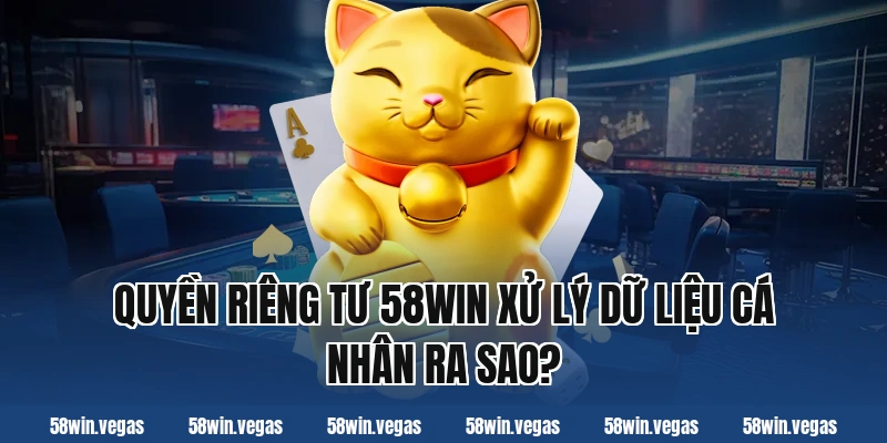 Quyền riêng tư 58win xử lý dữ liệu cá nhân ra sao?