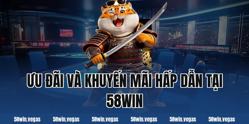 Ưu đãi và khuyến mãi hấp dẫn tại 58win